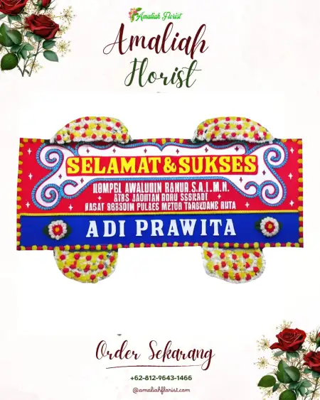 Papan Bunga Ucapan Selamat Tanahbaru